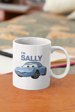I'm Sally Cars Filmi Kupa Bardak I'm Sally Cars Filmi Kupa Bardak
