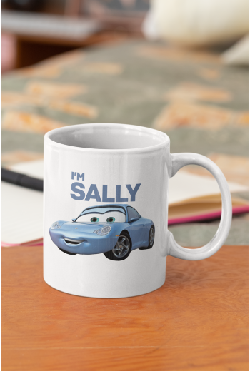 I'm Sally Cars Filmi Kupa Bardak I'm Sally Cars Filmi Kupa Bardak