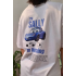 I'm Sally Cars Ön Arka Baskılı Unisex Beyaz T-shirt