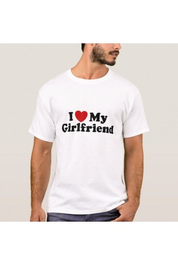 I My Girlfriend Beyaz Tişört I My Girlfriend Beyaz Tişört