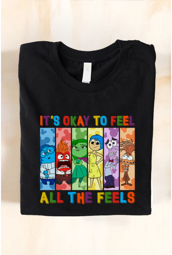 Ters Yüz İts Okay T-shirt Ters Yüz İts Okay T-shirt