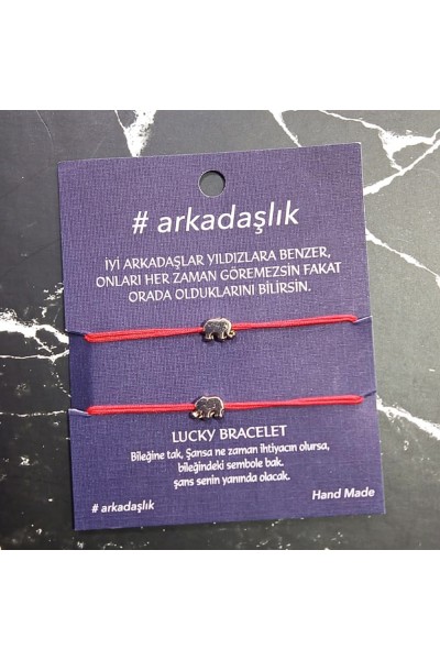 İpli Arkadaşlık Şans Bilekliği