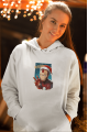 İron Man Hohoho Yeni Yıl Kapşonlu Sweatshirt