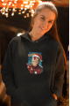 İron Man Hohoho Yeni Yıl Kapşonlu Sweatshirt