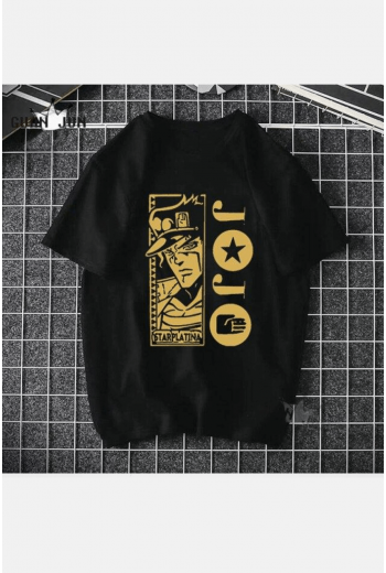 Jojos Bizarre Adventure Siyah Tişört