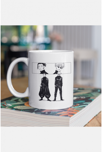 Jujutsu Kaisen Geto ve Gojo Kupa Bardak  Jujutsu Kaisen Geto ve Gojo Kupa Bardak