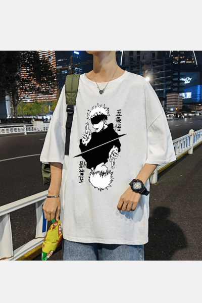 Jujutsu Kaisen Gojo Black Design Tişört