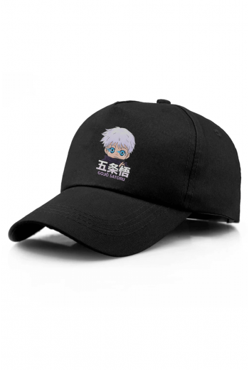 Jujutsu Kaisen Gojo Chibi Şapka Jujutsu Kaisen Gojo Chibi Şapka