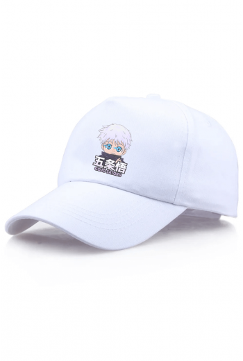 Jujutsu Kaisen Gojo Chibi Şapka Jujutsu Kaisen Gojo Chibi Şapka