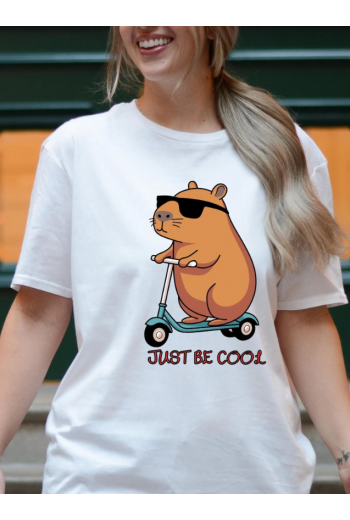 Just Be Cool Capybara T-shirt