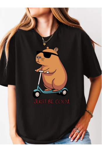 Just Be Cool Capybara T-shirt