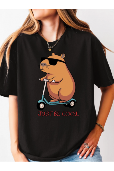 Just Be Cool Capybara T-shirt Just Be Cool Capybara T-shirt