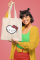 Kalp Hello Kitty Bez Çanta