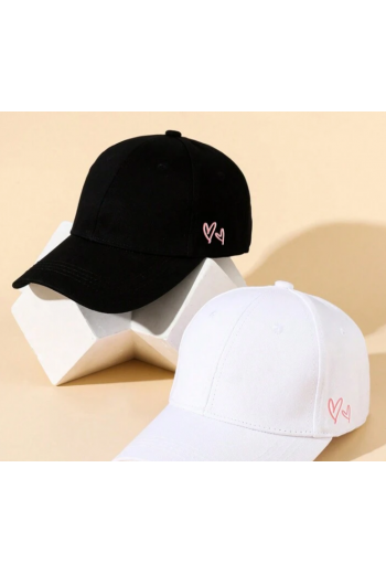 Kalpli Yan Baskılı Couple Çift Şapka