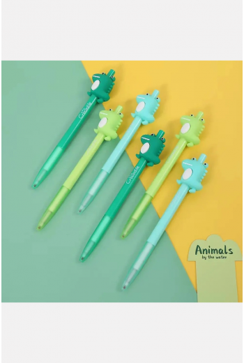 Kawaii Sevimli Timsah Uçlu Kalem