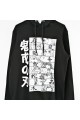 Kimetsu No Yaiba Kapşonlu Sweatshirt