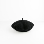 Kırçıllı Siyah Ressam Şapka 