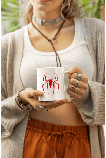 Kırmızı Spider Kupa Bardak Kırmızı Spider Kupa Bardak