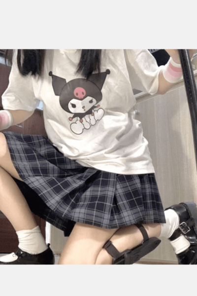 Kuromi Kawaii Tişört 