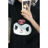Kuromi Harajuku Siyah T-shirt