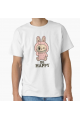 Labubu Be Happy Beyaz T-shirt Labubu Be Happy Beyaz T-shirt