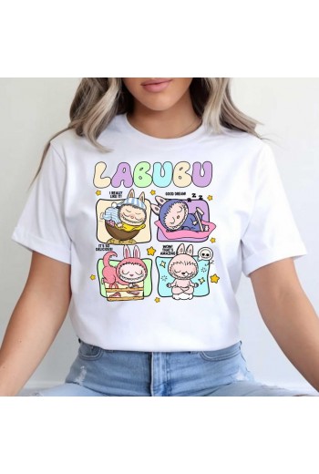 Labubu Beyaz T-shirt