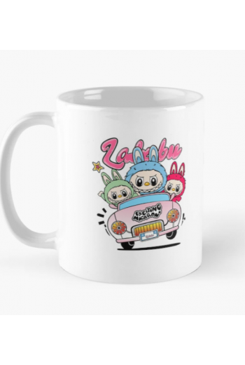 Labubu Car Team Kupa Bardak Labubu Car Team Kupa Bardak