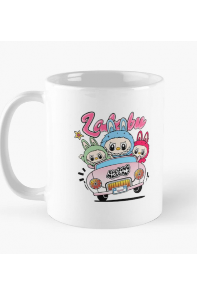 Labubu Car Team Kupa Bardak Labubu Car Team Kupa Bardak