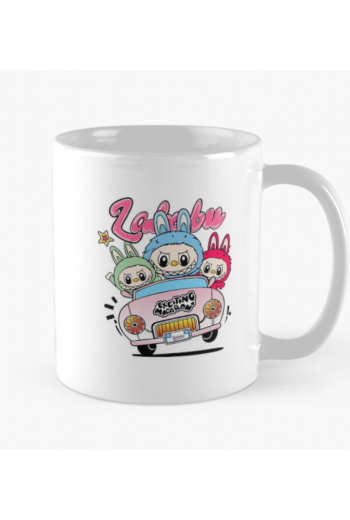 Labubu Car Team Kupa Bardak Labubu Car Team Kupa Bardak