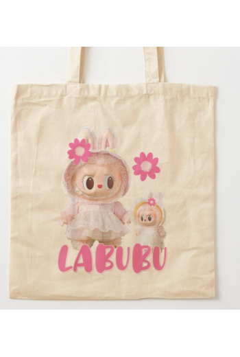 Labubu Cute Bez Çanta Labubu Cute Bez Çanta