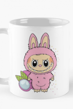 Labubu Pembe Kupa Bardak Labubu Pembe Kupa Bardak