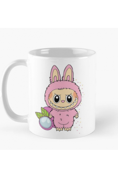 Labubu Pembe Kupa Bardak Labubu Pembe Kupa Bardak