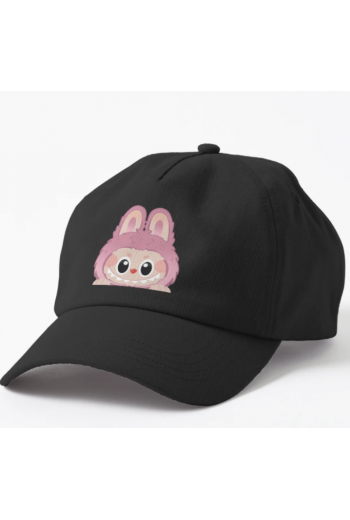 Labubu Pembe Şapka Labubu Pembe Şapka