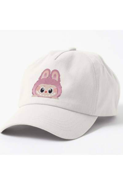 Labubu Pembe Şapka Labubu Pembe Şapka
