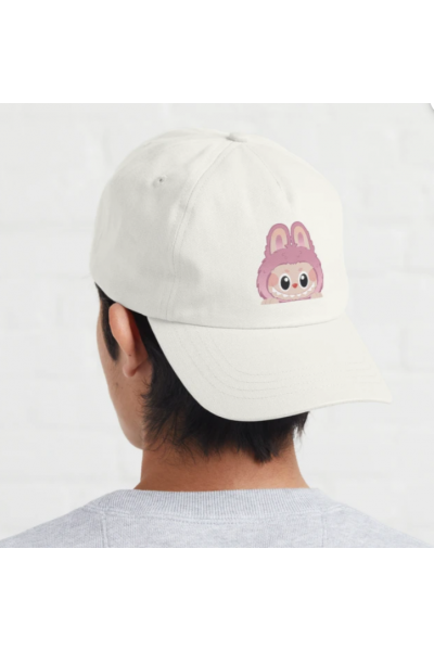 Labubu Pembe Şapka Labubu Pembe Şapka