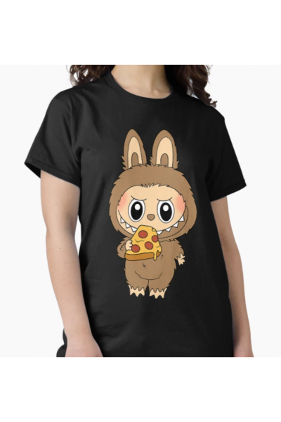 Labubu Pizza T-shirt Labubu Pizza T-shirt