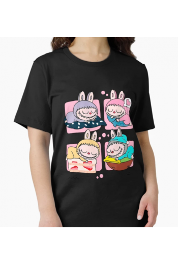Labubu Sleep Tasarım T-shirt