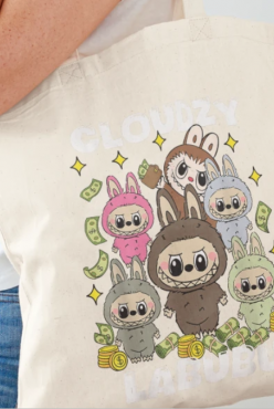 Labubu Team Bez Çanta Labubu Team Bez Çanta