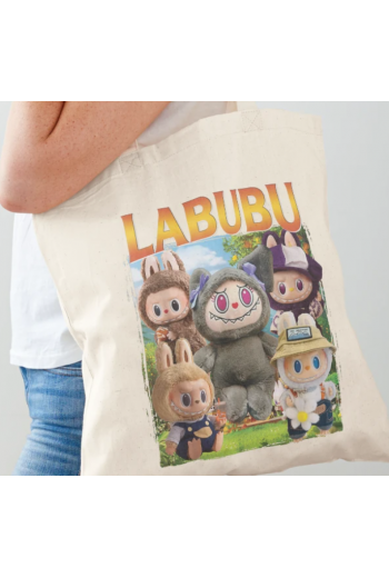 Labubu Vintage Bez Çanta Labubu Vintage Bez Çanta