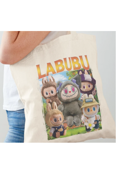 Labubu Vintage Bez Çanta Labubu Vintage Bez Çanta
