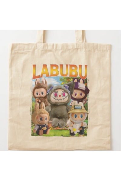 Labubu Vintage Bez Çanta Labubu Vintage Bez Çanta