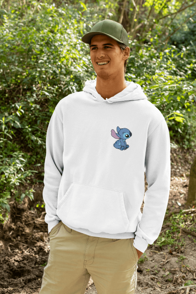 Lilo ve Stich Sevgili/Çift/Arkadaşlık 2'li Kapşonlu Sweatshirt Seti