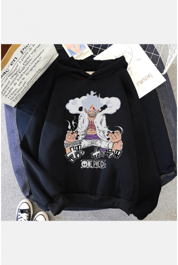 Luffy Gear 5 Kapşonlu Sweatshirt