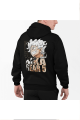 Luffy Gear 5 Nika Ön-Arka Baskılı Kapşonlu Sweatshirt