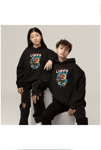 Luffy Kaido Kapşonlu Sweatshirt Luffy Kaido Kapşonlu Sweatshirt