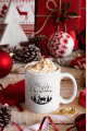 Marry Christmas Geyikli Yeni Yıl Kupa Bardak Marry Christmas Geyikli Yeni Yıl Kupa Bardak