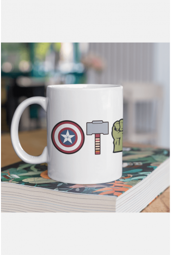 Marvel Kahramanlar Logo Kupa Bardak 