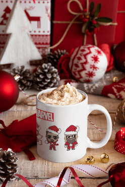 Marvel Yılbaşı Kupa Bardak Marvel Yılbaşı Kupa Bardak