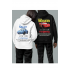 MCQUEEN & I'M SALLY Cars Filmi 2'li Sevgili/Çift/Arkadaş Sweatshirt Seti