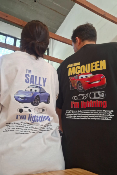 MCQUEEN & I'M SALLY Cars Filmi 2'li Sevgili/Çift/Arkadaş T-shirt Seti